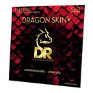 Cordas de guitarra elétrica DR Strings DRAGON SKIN+ DEQ-8/10 Cordas de guitarra elétrica DR Strings DRAGON SKIN+ DEQ-8/10