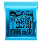 Cordas de guitarra elétrica Ernie Ball Extra Slinky 8-38 Gauge Cordas de guitarra elétrica Ernie Ball Extra Slinky 8-38 Gauge