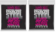 Cordas de guitarra elétrica Ernie Ball Super Slinky 9-42 Gauge Cordas de guitarra elétrica Ernie Ball Super Slinky 9-42 Gauge