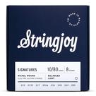 Cordas de guitarra elétrica Stringjoy BAL108 8 cordas Balanced Light Cordas de guitarra elétrica Stringjoy BAL108 8 cordas Balanced Light