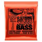 Cordas para baixo Ernie Ball 6 cordas de longa escala Slinky