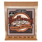 Cordas para guitarra acústica Ernie Ball Earthwood Custom Medium Cordas para guitarra acústica Ernie Ball Earthwood Custom Medium