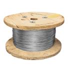 Cordoalha Galvanizada 3/16" 4,8mm Classe A 07 Fios estai esquerdo - 1000M
