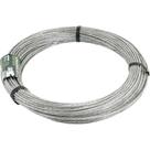 Cordoalha Morlan 6,4 Mm X 100 M Aço Carbono Tripla Galvanização Para Curral