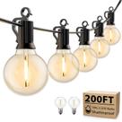 Cordões de luz Brightown 61 m para área externa, à prova dágua e resistentes a estilhaços