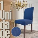 Coreana - Capa de Cadeira Linha Gold - Azul Coreana - Capa de Cadeira Linha Gold - Azul