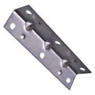 Corner Brace National Hardware Zinc 9 x 2 cm com parafusos (pacote com 4)