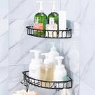Corner Shower Caddy Orimade em aço inoxidável, pacote com 2 unidades, preto