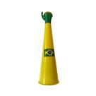 Corneta Cone do Brail Copa do Mundo verde e amarela Kit:1