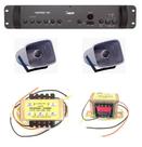 Corneta G-086 - 2 pçs + Amplificador, chamada de caminhões