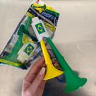 Corneta plast. brasil dupla