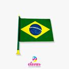 Corneta Vuvuzela Brasil Oficial com Bandeira para Torcida Copa Mundial