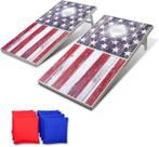 Cornhole Set GoSports Classic Regulation Size com anéis de LED