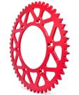 Coroa Alumínio 51d Vermelha Crf230 Crf 250/450r Cr 125 Biker Coroa Alumínio 51d Vermelha Crf230 Crf 250/450r Cr 125 Biker