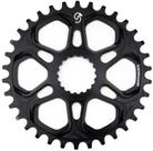 Coroa Bike Padrão Shimano 12V - Alumínio - CNC - Preto - Sledgehammer