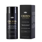 Coroa de fibras de cabelo para cabelos finos, frasco preto de 25 g
