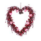 Coroa de Flores Dia dos Namorados VioleteverGarden 38cm - Com Frutas Vermelhas