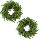 Coroa de Natal ENVEN Norfolk Pine, 60 cm, artificial, pacote x2