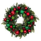 Coroa de Natal Village Lighting Company Christmas Cheer 30cm
