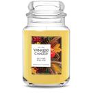 Coroa de outono Candle Yankee Candle 623 ml, queimadura de 150 horas