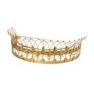 Coroa Decorativa de Metal para Cortina ou Dossel Creative Co-Op Dourada