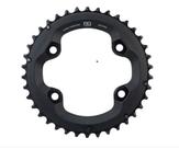 Coroa Engrenagem Deore 34D FC-M6000 2X10 BCD 96MM Assimetrico