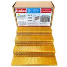 Coroa estreita Staples SimCos de calibre 18 1/4 galvanizada (3000) Coroa estreita Staples SimCos de calibre 18 1/4 galvanizada (3000)