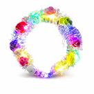 Coroa Led Flor Tiara Colorida Carnaval Bloquinho Ajustável