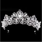 Coroa para debutantes e noivas cor prata, tamanho grande Coroa para debutantes e noivas cor prata, tamanho grande