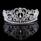 Coroa para noiva, debutante e miss, cor prata, tamanho grande - SHOP GARCIA -