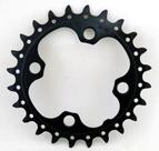 Coroa Shimano Deore M590 24 Dentes Bcd 64mm 3x10 3x9