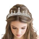 Coroa Tiara Acessório de Cabelo Noiva Debutante MIss Festa