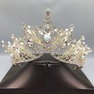 Coroa Tiara Arranjo De Noiva Casamento Miss Debutante Luxo