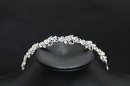 Coroa Tiara Coração Noiva Daminha Dourada Princesa Coque T41