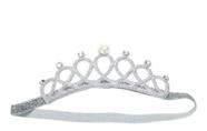 Coroa Tiara Elástica Princesa Infantil Enfeite De Cabeça