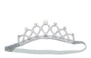 Coroa Tiara Elástica Princesa Infantil Enfeite De Cabeça -