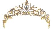 Coroa Tiara Noiva Debutante Prata Porta Coque Arranjo T1 Coroa Tiara Noiva Debutante Prata Porta Coque Arranjo T1