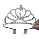 Coroa Tiara Noiva e Debutante com Strass 01 Coroa Tiara Noiva e Debutante com Strass 01
