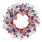 Coroa ZOXILEN 50cm 4 de julho Dia da Independência Bandeira Americana