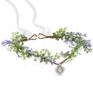 Coroas de folhas de flores de fada para mulheres SWEETV Elven Princess