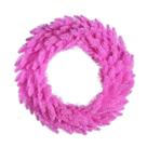 Corona de Navidad Vickerman 774779-24 Rosa Fucsia 60 cm 140 Puntas
