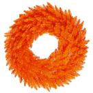 Corona de Navidad Vickerman de Abeto Naranja 36 cm Sin Luces para Interior