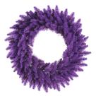 Corona Navideña Vickerman de Abeto Púrpura 24 cm Sin Iluminar para Interiores Corona Navideña Vickerman de Abeto Púrpura 24 cm Sin Iluminar para Interiores