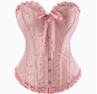 Corpete Corset Espartilho Cinta Modela Cintura Floral Rose Corpete Corset Espartilho Cinta Modela Cintura Floral Rose