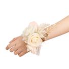 Corpete de pulso com flores artificiais, conjunto de 6 Ling's Moment Corpete de pulso com flores artificiais, conjunto de 6 Ling's Moment