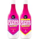 Corpo Dourado Regarv - Kit Desmaia Cabelos Liso Extremo Litro Duo (2 Produtos)