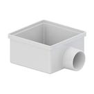 Corpo Ralo Seco Quadrado Branco 100x53x40mm - Tigre - 27289231