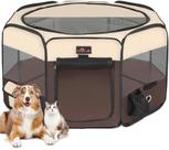 Corralito para Mascotas Aivituvin Impermeable Plegable para Perro, Gato, Conejo