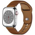 Correa de Cuero WPPQTRV Compatible con Apple Watch 42-49mm