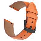 Correa para Reloj Vancle de Cuero Genuino con Liberación Rápida 20mm Naranja Correa para Reloj Vancle de Cuero Genuino con Liberación Rápida 20mm Naranja